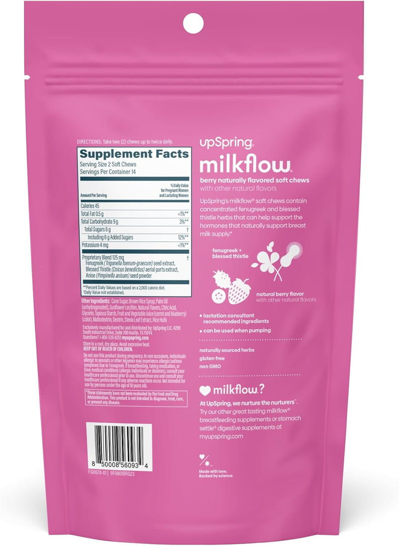 upspring-lactation-supplement-for-breastfeeding-lactation-snacks-with-fenugreek-and-blessed-thistle-breastfeeding-essentials-support-breast-milk-supply---mixed-berry-28-count-2