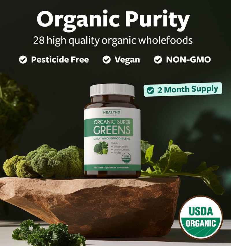 usda-organic-super-greens-supplement---organic-greens-fruits-and-vegetable-supplement-for-adults-with-28-superfood-complex-with-superfruits-roots-herbs-more---vegan-non-gmo-up-to-2-month-supply-3