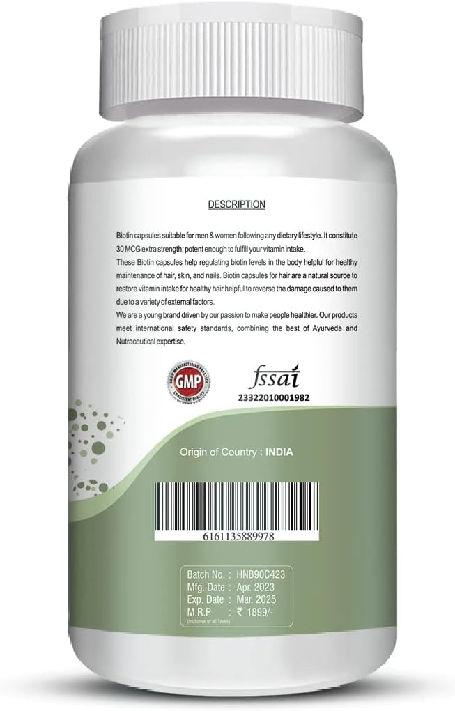veg-plant-based-biotin-with-keratin-biotin-30mcg-supplement-for-hair-growth-strong-hair-and-glowing-skin-stong-nails-90-capsules-2