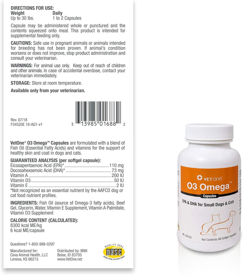 vetone-o3-omega-soft-gel-for-cats-small-dogs---essential-fatty-acid-support---skin-coat-supplement---60-capsules-2