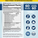 vital-planet---vital-flora-immune-support-probiotic-60-billion-cfu-60-diverse-strains-7-organic-mushroom-supplement-blend-with-prebiotics-shelf-stable-digestive-health-probiotics-30-capsules-2