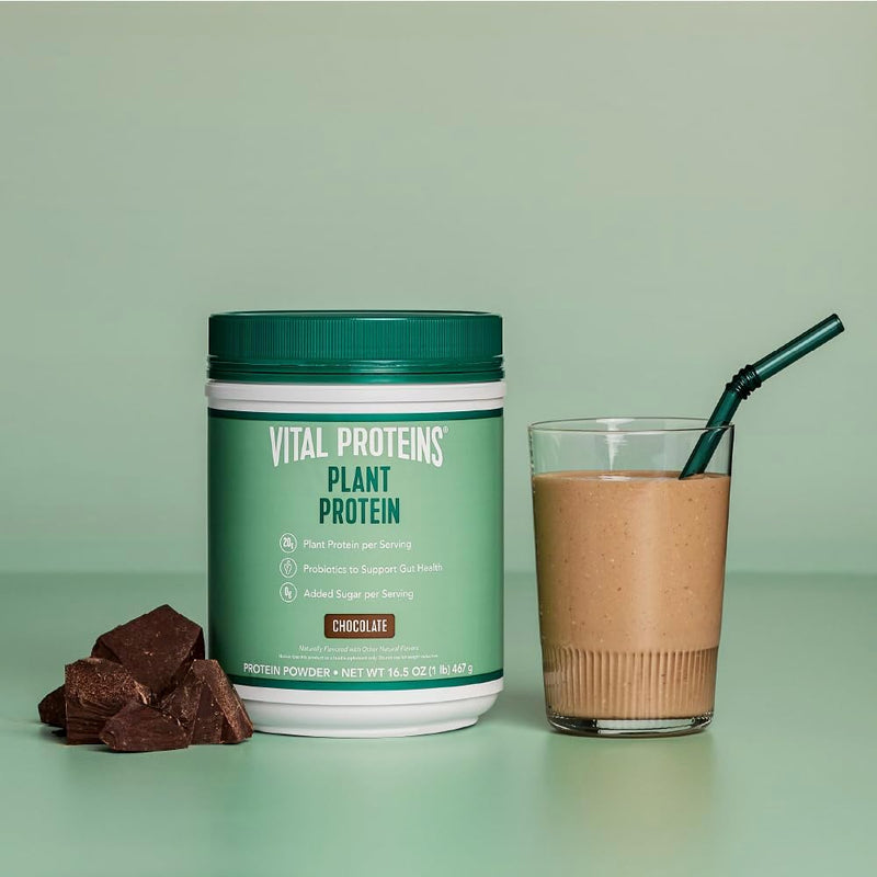 vital-proteins-protein-powder-20g-plant-based-protein-with-chickpea-1b-cfu-probiotic-for-gut-health-no-added-sugar-chocolate-165-oz-6