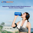 vitamatic-bovine-colostrum-collagen-powder---supplement-for-gut-health-hair-growth-beauty-muscle-recovery-immune-support---easy-to-mix---unflavored---454-gram-16-oz-6