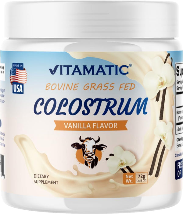 vitamatic-bovine-colostrum-powder---supplement-for-gut-health-hair-growth-beauty-muscle-recovery-immune-support---easy-to-mix---30-servings-30-servings-vanilla-1