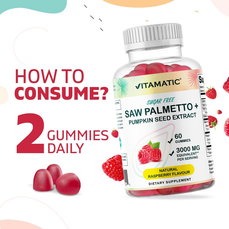 vitamatic-sugar-free-saw-palmetto-with-pumpkin-seed-3000-mg-equivalent-per-serving-natural-raspberry-flavor-60-gummies-3