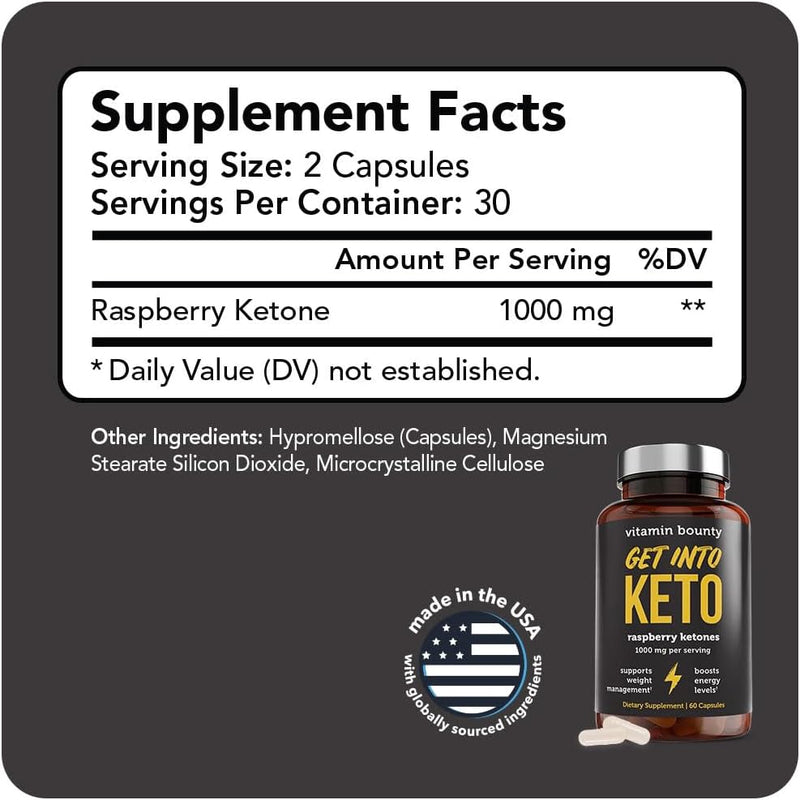 vitamin-bounty-get-into-keto-pills---premium-raspberry-ketones-promotes-ketosis-for-women-and-men-supports-keto-diet-green-tea-boosts-energy-non-gmo---60-capsules-2