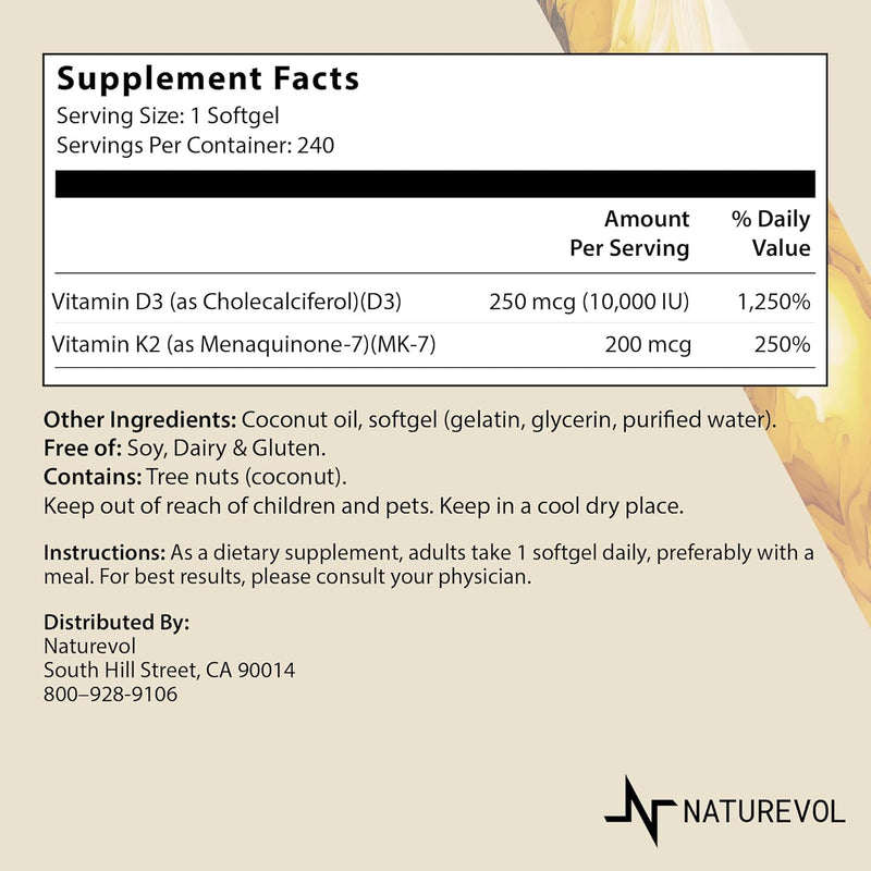 vitamin-d-k-complex-with-coconut-mct-oil-d3-10000-iu-plus-k2-mk-7-200-mcg-for-healthy-muscle-function-immune-support-easy-to-swallow-soy-gluten-free---mini-softgels-240-servings-2