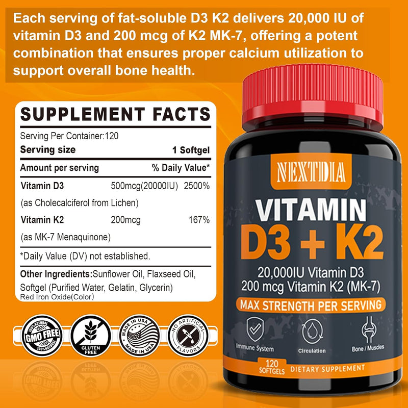 vitamin-d3-20000-iu-vitamin-k2-mk7-200mcg---optimal-vitamin-d3-k2-softgel---strong-bones-muscle-calcium-absorption-immune-support-helping-vitamin-d-deficiencies-easy-to-swallow-non-gmo-2