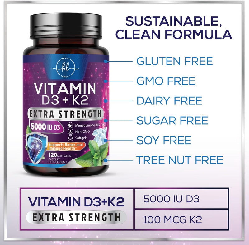 vitamin-d3-k2---high-potency-5000iu-d3-125mcg-100mcg-k2-mk7-for-calcium-absorption-bone-teeth-heart-immune-support-easy-to-swallow-d-k-complex-non-gmo-gluten-free---120-softgels-5