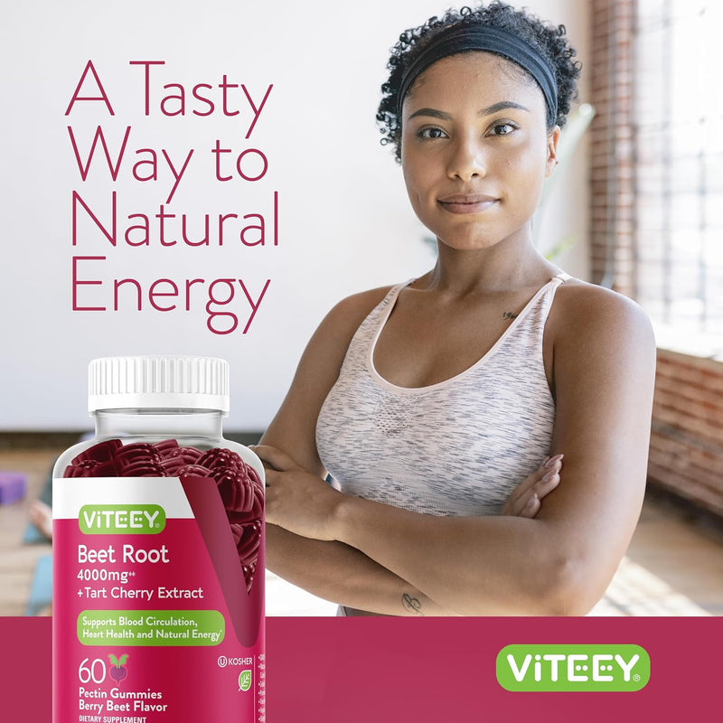 viteey-beet-root-gummies-4000mg-with-tart-cherry---for-healthy-blood-pressure-support---vegan-gelatin-free-gluten-free---tasty-chewable-berry-beet-flavored-gummy-3