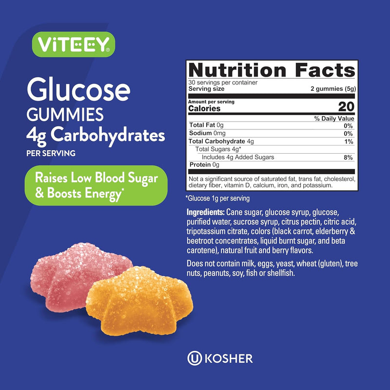 viteey-glucose-gummies-for-women-men-teens---4g-of-carbohydrates---naturally-sourced-vegan-gmo-free-gluten-free-gelatin-free---tasty-chewable-fruit-flavored-pectin-gummy-2