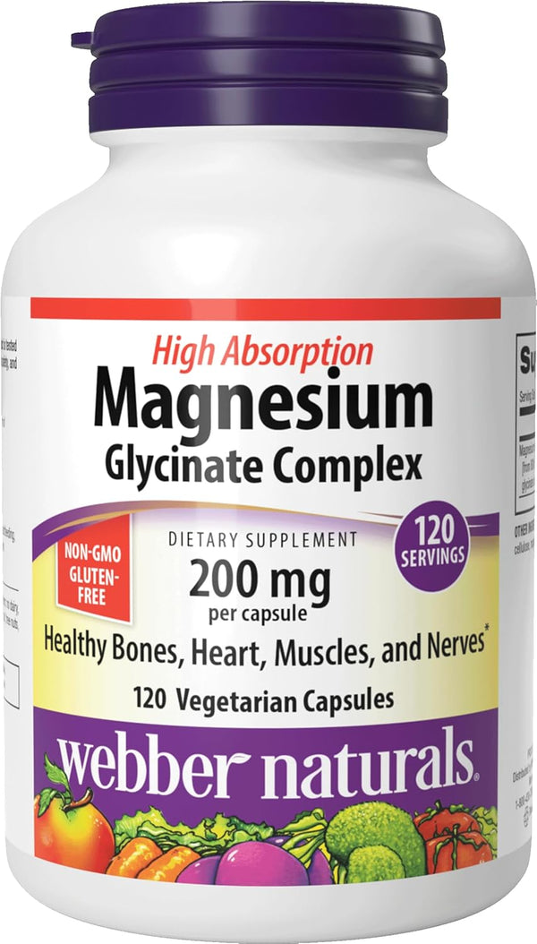 webber-naturals-magnesium-glycinate-complex-200-mg-120-vegetarian-capsules-high-absorption-formula-supports-bones-heart-muscles-nerves-one-per-day-vegan-new-label-1