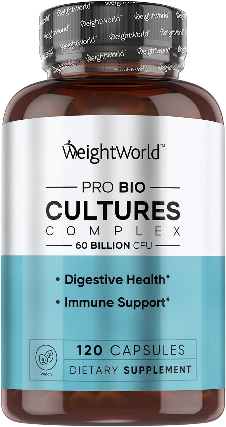 weightworld-bio-cultures-complex---probiotic-for-women-men---third-party-lab-tested---120-vegan-capsules-2-months-supply---60-billion-cfu-with-20-probiotic-strains---vegan-non-gmo-gluten-free-1