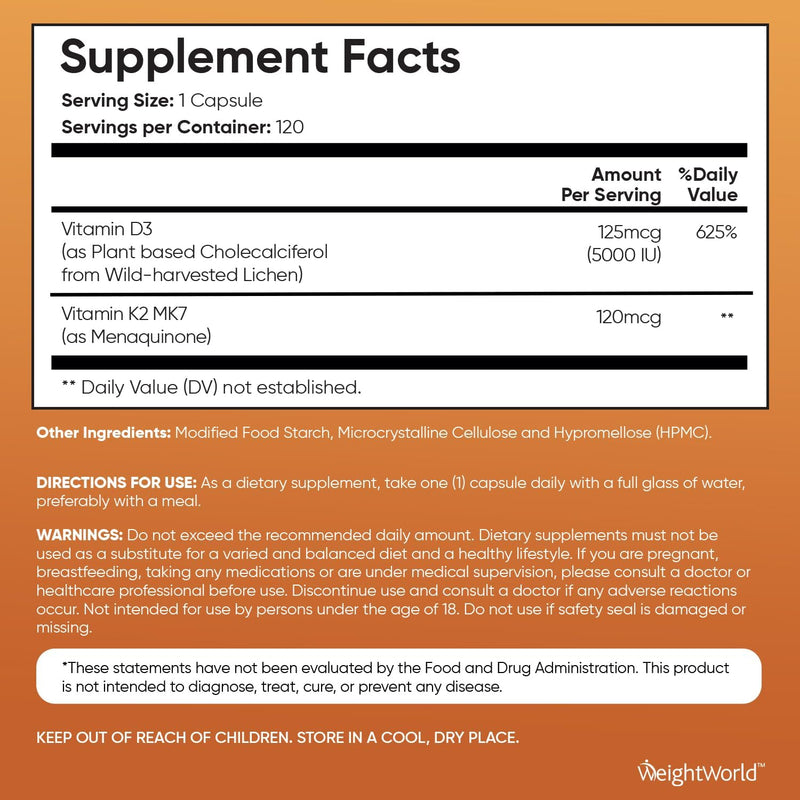 weightworld-vegan-vitamin-d3-k2-120-capsules---5000-iu-d3-k2-120mcg-for-bone-strength-immune-health-k2-d3-vitamin-supplement-plant-based-cholecalciferol-from-wild-harvested-lichen-3