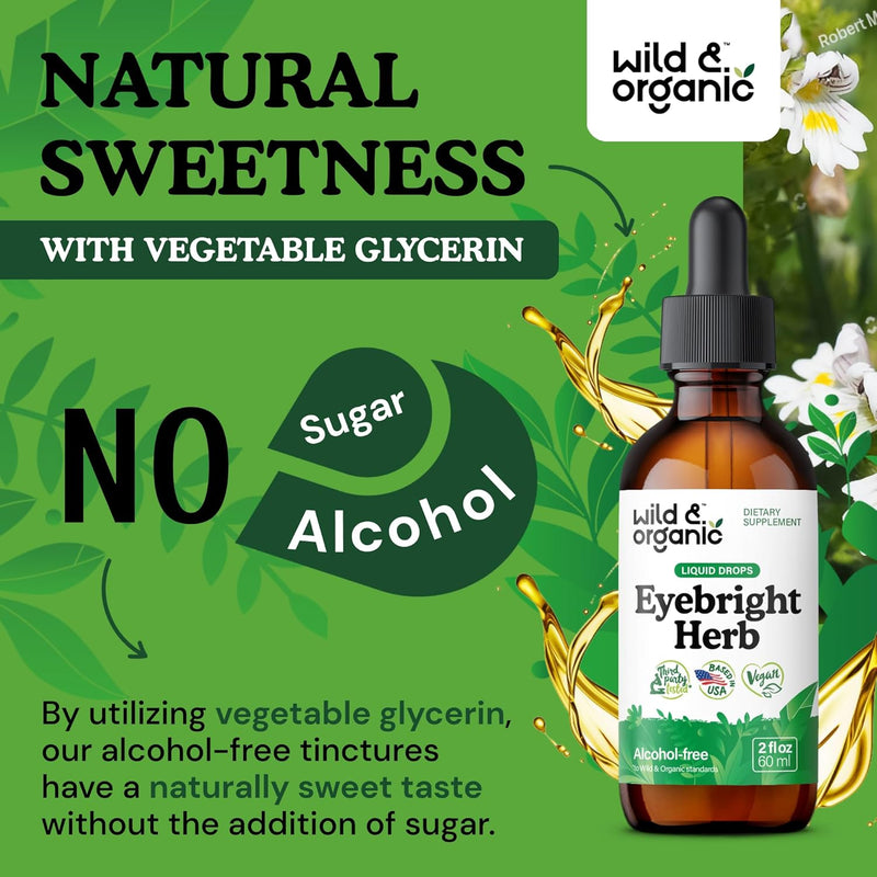 wild-organic-eyebright-herb-tincture---eye-support-with-eyebright-supplement---dietary-euphrasia-extract-liquid-drops---vegan-sugar-alcohol-free---2-fl-oz-6