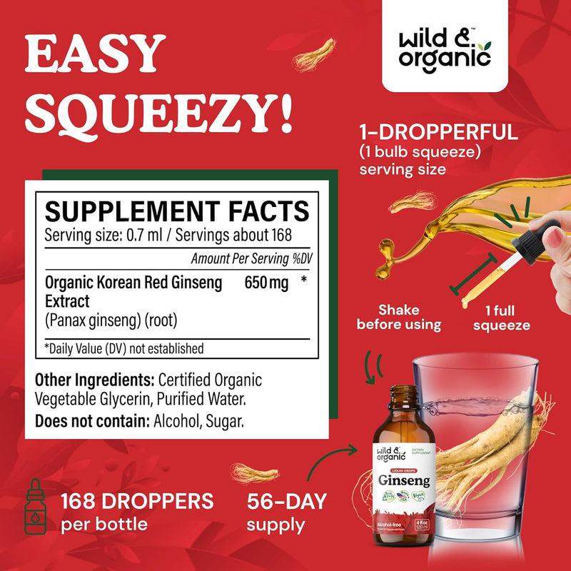 wild-organic-korean-panax-ginseng-extract-liquid---red-ginseng-root-supplement-for-overall-well-being---immune-support-drops---vegan-sugar-alcohol-free-tincture---4-fl-oz-3