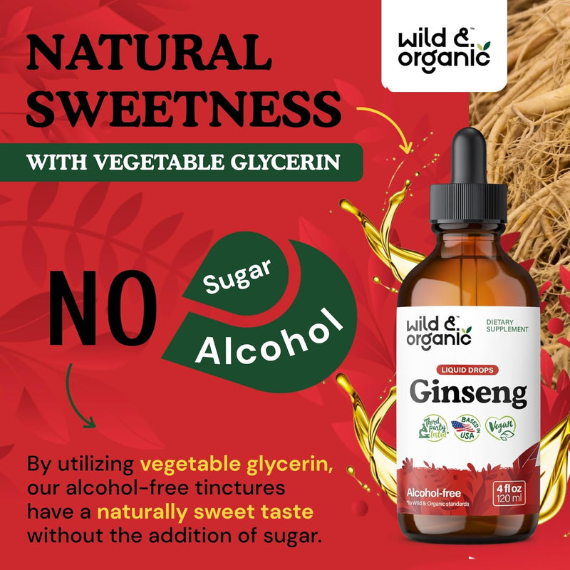 wild-organic-korean-panax-ginseng-extract-liquid---red-ginseng-root-supplement-for-overall-well-being---immune-support-drops---vegan-sugar-alcohol-free-tincture---4-fl-oz-6