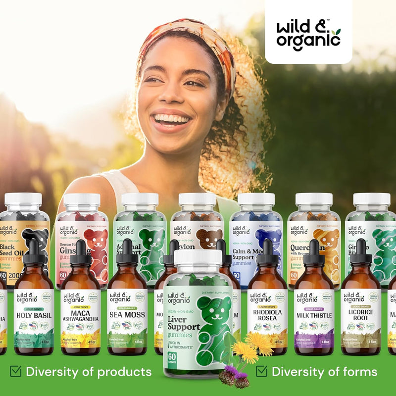 wild-organic-liver-support-gummies---milk-thistle-dandelion-root-extract-for-liver-cleanse-detox---60-silymarin-milk-thistle-gummies---vegan-non-gmo-herbal-supplement-7