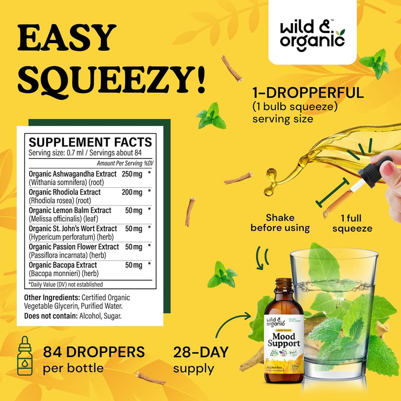 wild-organic-mood-support-drops---good-mood-supplements-washwagandha-root-rhodiola-rosea---natural-liquid-drops-for-positive-energy---calm-and-relax-supplements-for-women-and-men---2-oz-3