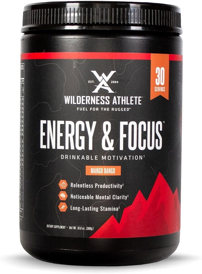 wilderness-athlete---energy-focus-energy-booster-for-women-men---energy-drink-mix-with-natural-caffeine---low-carb-zero-sugar-energy-drink-powder---30-serving-energy-drink-tub-mango-bango-1