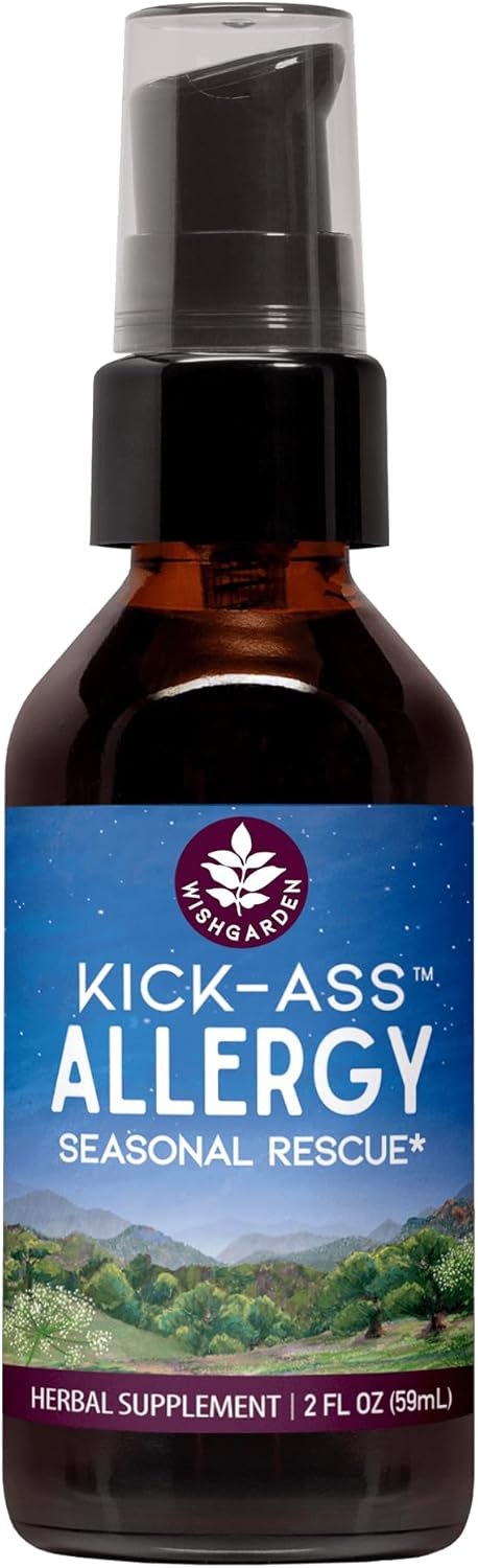 wishgarden-herbs-kick-ass-allergy---plant-based-non-drowsy-herbal-allergy-supplement-with-nettle-leaf-echinacea-yerba-santa-supports-healthy-histamine-response-to-seasonal-irritants-2oz-1