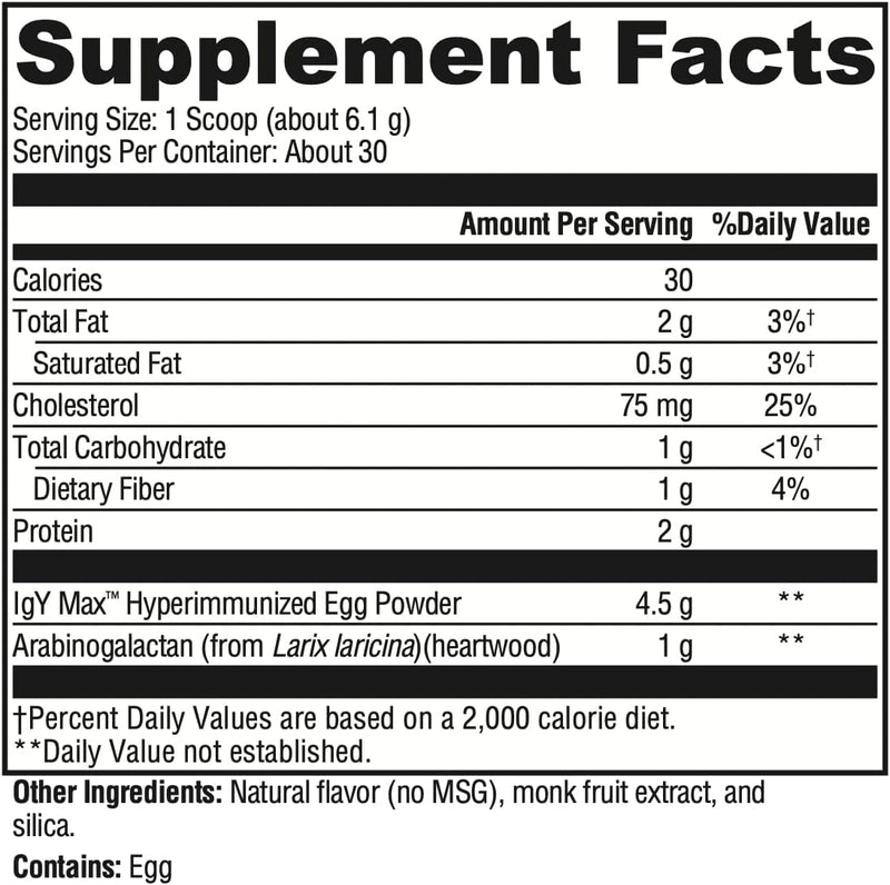 xymogen-ig-26-plus-df---dairy-free-immunoglobulin-powder-igy-max-hyperimmunized-egg---promotes-intestinal-health-cytokine-balance-muscle-performance-recovery---vanilla-flavor-646-oz-2
