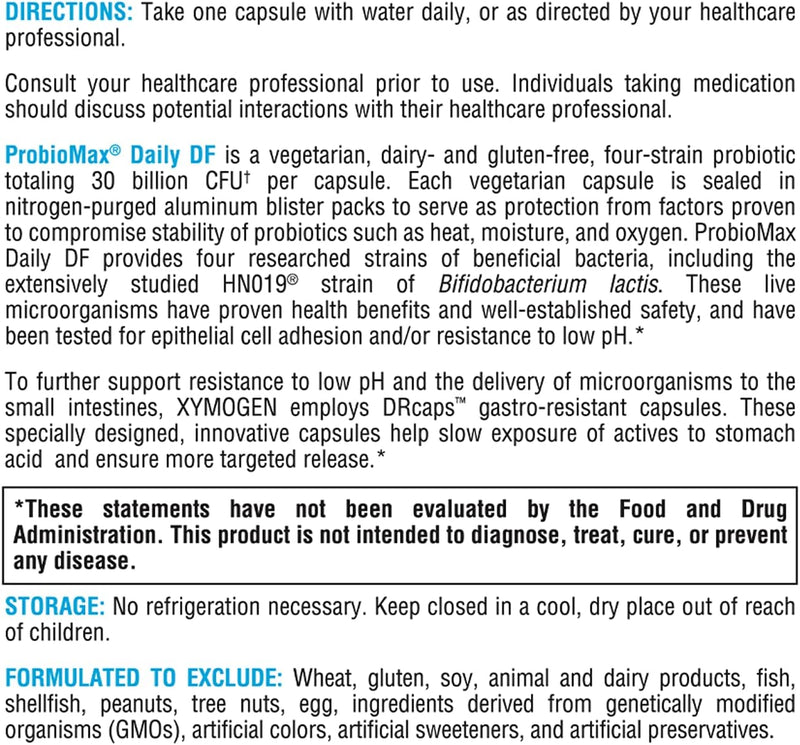 xymogen-probiomax-daily-30b---vegetarian-dairy-gluten-free-probiotics-for-digestive-health---womens-mens-probiotic-nutritional-supplements---formerly-probiomax-daily-df-60-capsules-4