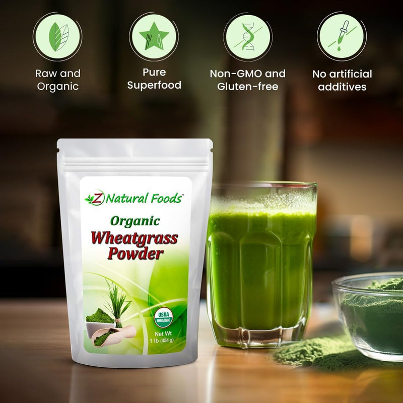 z-natural-foods-organic-wheatgrass-powder-green-superfood-powder-for-smoothies-juices-shakes-and-recipes-nutrient-rich-powder-100-pure-raw-non-gmo-vegan-gluten-free-87-servings-1-lb-5