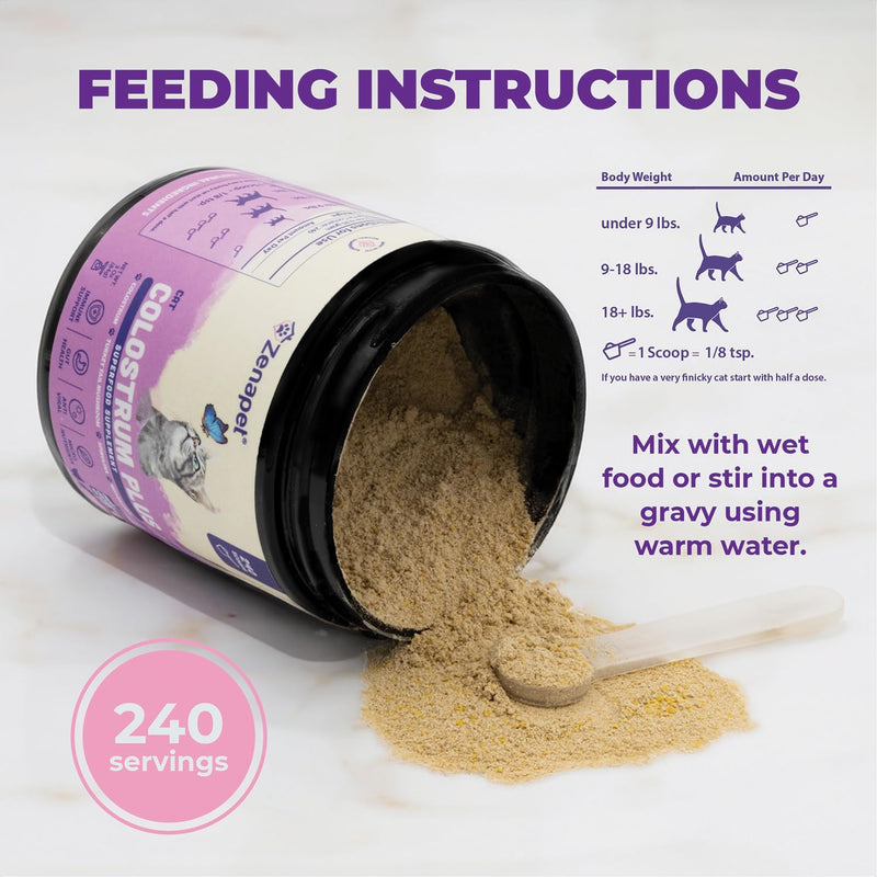 zenapet-cat-colostrum-plus-superfood-supplement-240-day-supply-bovine-colostrum-powder-cat-probiotic-for-immune-support-digestive-health-allergy-relief-joint-support-and-skincoat-health-4