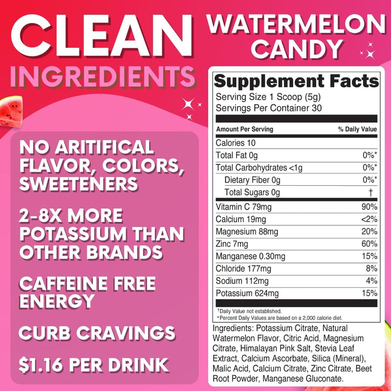 zero-sugar---watermelon-candy-electrolytes-powder---refreshing-hydration---caffeine-free-energy-with-all-natural-ingredients---vegan-keto-and-paleo---sugar-free-electrolytes-drink-mix---30-servings-5