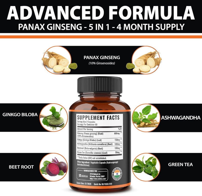 zolotus-korean-red-panax-ginseng-ginkgo-biloba-ashwagandha-beetroot-green-tea---120-capsules-pack-of-2-6
